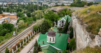 Вид на объект: Инкерманский Свято-Климентовский монастырь